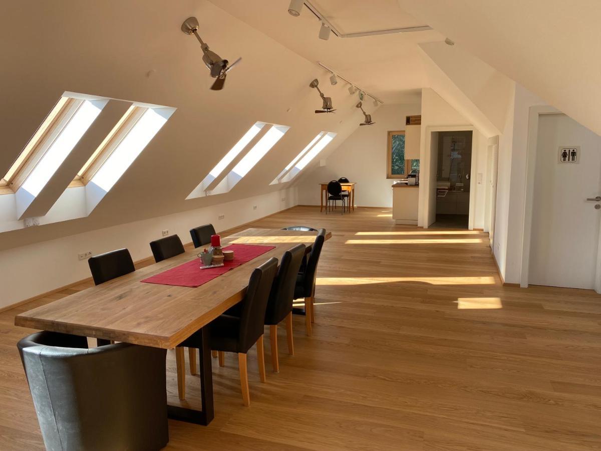 Salzburg-Loft Im Stadtteil Leopoldskron-Moos 120Qm Mit Balkon & Untersbergblick Exterior foto