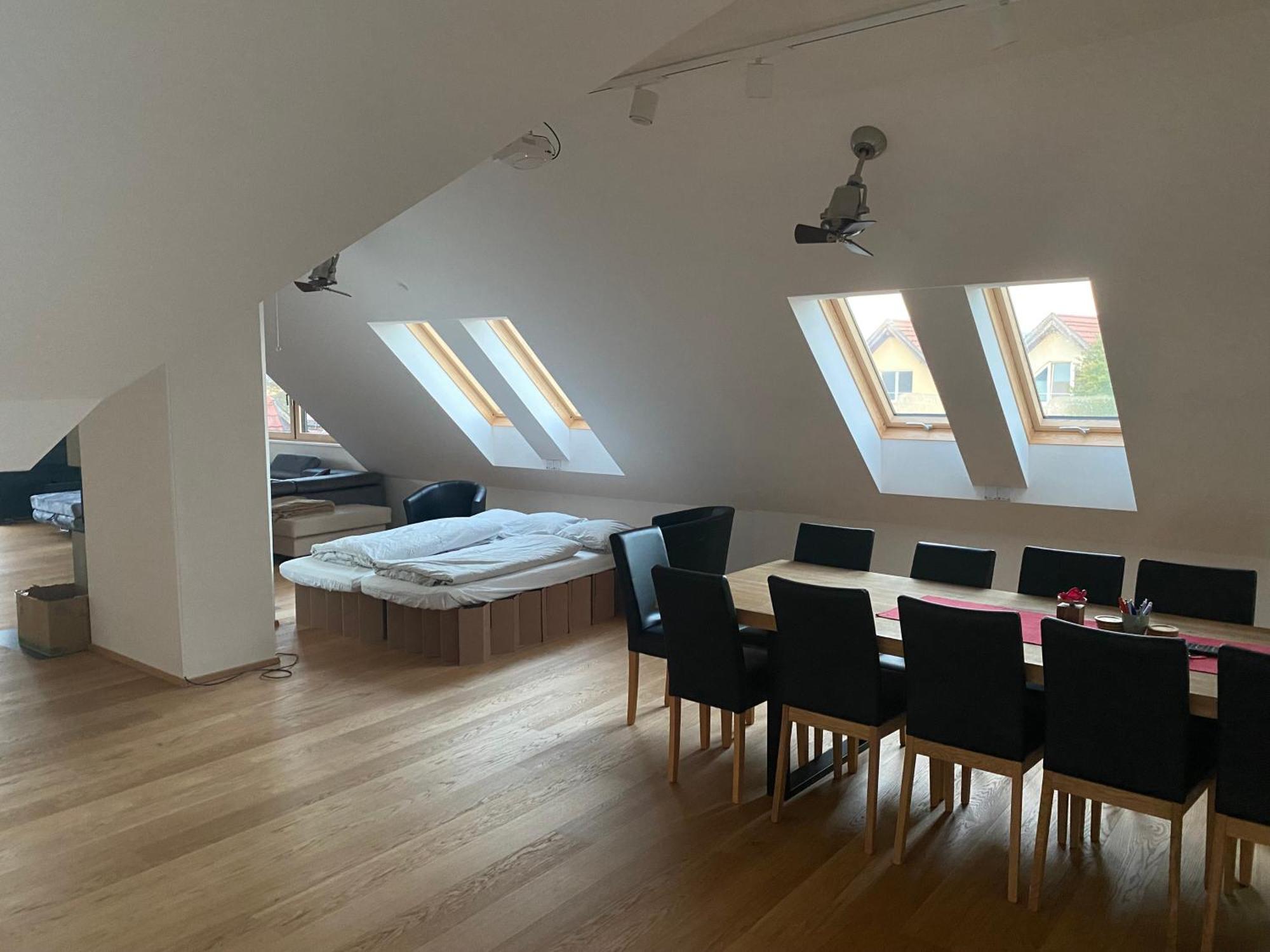 Salzburg-Loft Im Stadtteil Leopoldskron-Moos 120Qm Mit Balkon & Untersbergblick Exterior foto